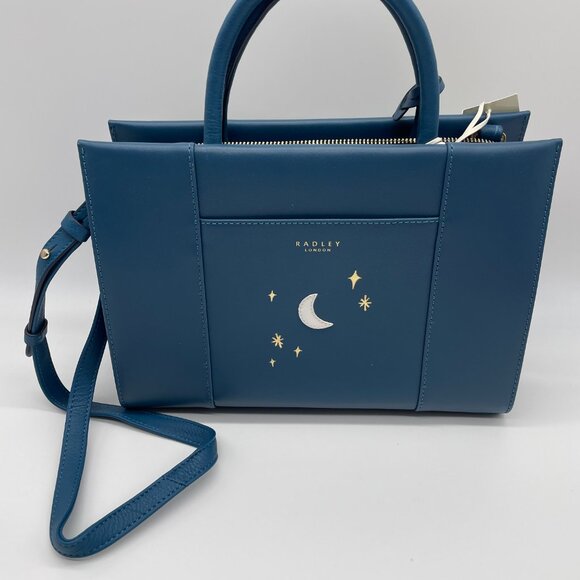 Radley London Driving Home For Christmas Medium Leather Satchel - Picture 7 of 16